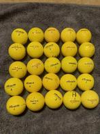 Pinnacle  gele golfballen 25x, Ophalen of Verzenden, Zo goed als nieuw, Bal(len), Overige merken
