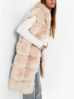 Nieuwe bont bodywarmer - S/M - Champagne Beige, Kleding | Dames, Bodywarmers, Maat 38/40 (M), Nieuw, Ophalen of Verzenden, Boohoo