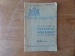 exercitiereglement voor de infanterie 7 aug 1946 no 1592, Ophalen of Verzenden, Landmacht, Nederland, Overige typen