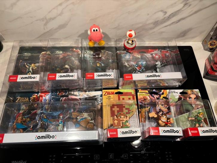 Nintendo Amiibo’s te koop (Zelda/Metroid/Yoshi/Toad/DK), Spelcomputers en Games, Games | Nintendo Switch, Zo goed als nieuw, Avontuur en Actie