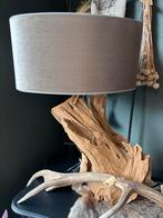 Unieke lamp met boomstam voet, Ophalen