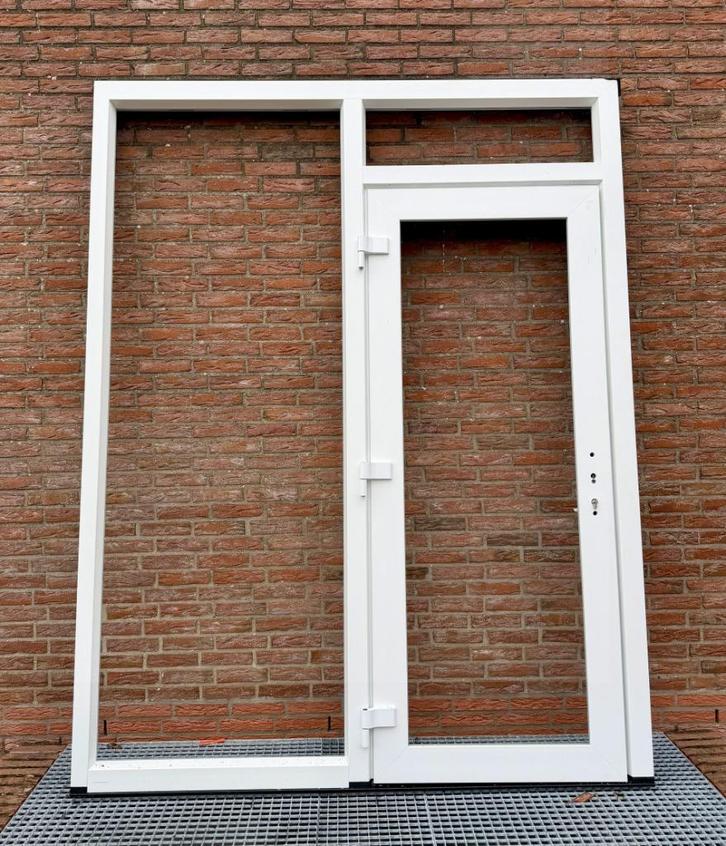 Kozijn uPVC x 2 (Gespiegeld), Doe-het-zelf en Verbouw, Kozijnen en Schuifpuien, Nieuw, Deurkozijn, Kunststof, 225 cm of meer, 150 tot 225 cm