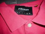 Lyle & Scott rode polo maat XL, Maat 56/58 (XL), Ophalen of Verzenden, Lyle & Scott, Gedragen