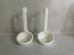 2x Amuselepel Multiple Spoons Crème Royal Boch, Huis en Inrichting, Overige typen, Ophalen of Verzenden, Zo goed als nieuw, Overige stijlen
