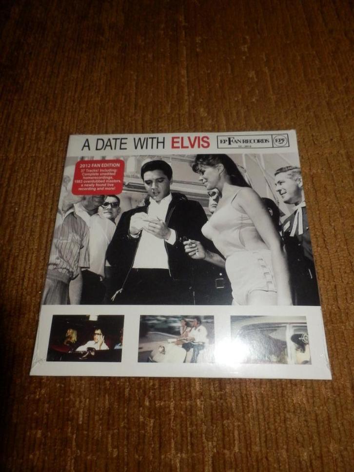 A Date  With Elvis Presley – Ep Fan records., Cd's en Dvd's, Cd's | Rock, Zo goed als nieuw, Poprock, Ophalen of Verzenden