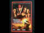 PIRATES CARIBBEAN   filmposter   40-60 cm, Ophalen of Verzenden, Zo goed als nieuw, Deurposter of groter, Film en Tv