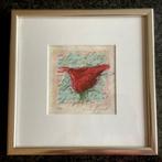Zeefdruk, Richard Smeets, roos, genummerd, gesigneerd, Antiek en Kunst, Kunst | Litho's en Zeefdrukken, Ophalen