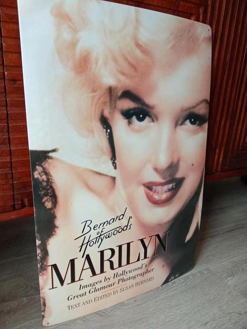 James Dean & Marilyn Monroe Vintage metalen platen., Verzamelen, Blikken, Zo goed als nieuw, Overige, Overige merken, Ophalen of Verzenden
