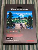 AudioQuest Evergreen RCA kabel - 3 meter, Ophalen of Verzenden, Nieuw, 2 tot 5 meter, Interlink-kabel
