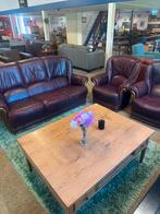 Bank met 2 stoelen 190cm, Ophalen, Zo goed als nieuw, Tweepersoons, 150 tot 200 cm