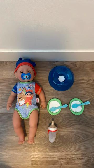 Baby Born jongenspop Jonas met toebehoren! beschikbaar voor biedingen