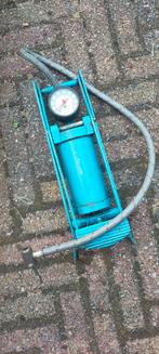 Voetpomp met Drukmeter, Ophalen of Verzenden, Drukmeter, Gebruikt