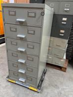 Retro vintage ladenkast, Huis en Inrichting, Kasten | Ladekasten, Ophalen, Gebruikt, Metaal