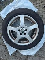 Band met velg vw golf, Ophalen, Gebruikt, 16 inch, 205 mm