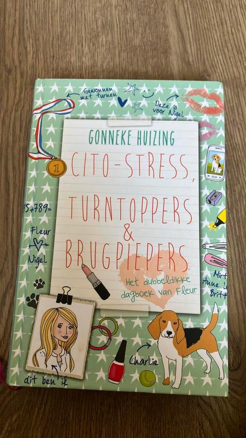 Gonneke Huizing - Cito-stress, turntoppers en brugpiepers, Boeken, Kinderboeken | Jeugd | 10 tot 12 jaar, Zo goed als nieuw, Ophalen