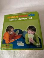 Maan roos vis letter kwartet, Ophalen of Verzenden, Gebruikt