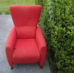 Oranje relaxstoel stoel, Huis en Inrichting, Stoelen, Ophalen, Overige kleuren, Eén