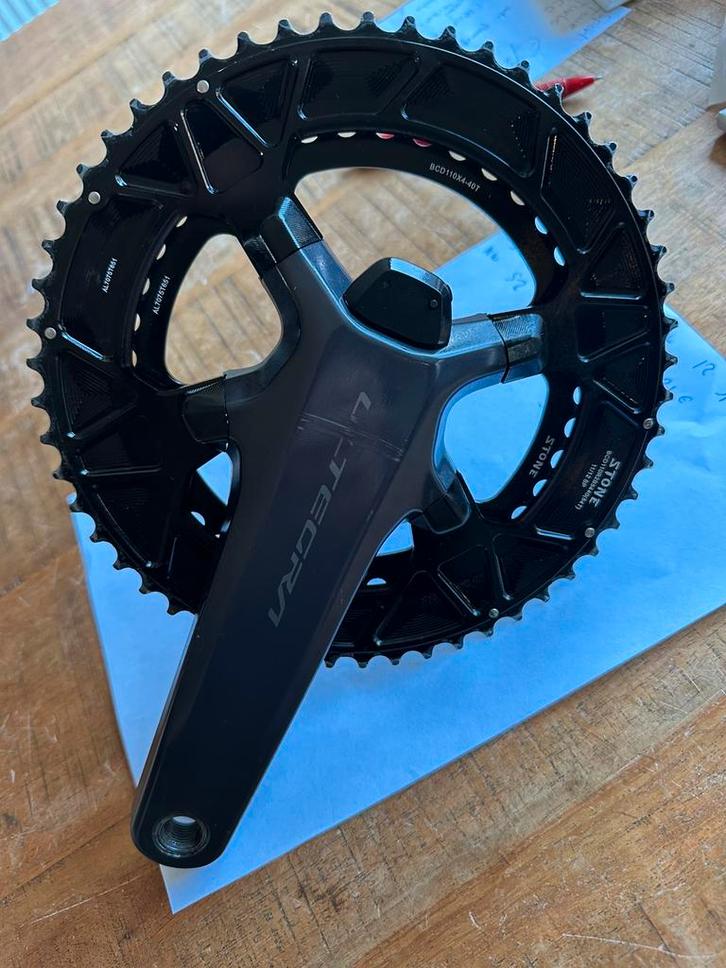 Shimano ultegra fc-r8100-p.powermeter hollowtech ll, Fietsen en Brommers, Fietsen | Racefietsen, Zo goed als nieuw, Overige merken