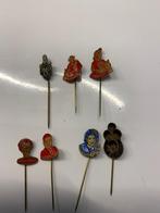 No 6 Speldjes, Verzamelen, Speldjes, Pins en Buttons, Ophalen, Gebruikt, Overige onderwerpen, Speldje of Pin