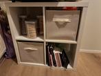 Ikea KALLAX kast met manden, Huis en Inrichting, Ophalen, Zo goed als nieuw