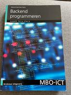 Backend programmeren - MBO-ICT XAMPP Tech Stack, Boeken, Ophalen of Verzenden, Zo goed als nieuw, Programmeertaal of Theorie