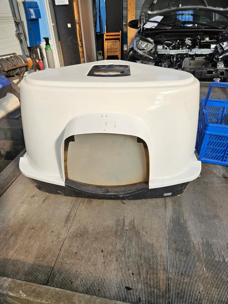 Grote katten bak wit zwart, Dieren en Toebehoren, Ophalen of Verzenden, Gebruikt