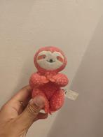 Luiaard rood/Oranje vinger pop knuffel Hema, Ophalen of Verzenden, Zo goed als nieuw, Overige typen