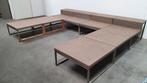 valeur val-eur tuinset design lounge wicker modulair, Tuin en Terras, .., Gebruikt, 8 zitplaatsen, Wicker