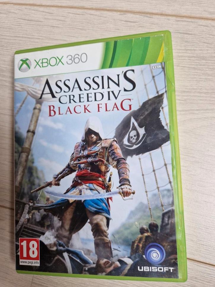 assassins creed IV 4 black flag ubisoft xbox 360 game spel, Spelcomputers en Games, Games | Xbox 360, Zo goed als nieuw, Avontuur en Actie