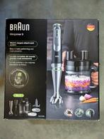 Braun MultiQuick 9 staafmixer MQ 9175XL - Zwart / RVS, Nieuw, 3 snelheden of meer, Ophalen of Verzenden, Vaatwasserbestendig