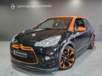 Citroen DS3 1.6 THP 200 Racing 207PK Leder NAV 18" LMV Clima, Auto's, Citroën, Gebruikt, Zwart, 4 cilinders, Zwart