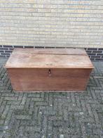 Eiken houten dekenkist, Huis en Inrichting, Woonaccessoires | Kisten, Ophalen of Verzenden, Zo goed als nieuw, 50 tot 100 cm, Minder dan 50 cm