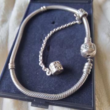 Pandora Armband met Slotje & Beveiligingssluiting beschikbaar voor biedingen