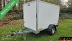 Saris gesloten geremde aanhanger incl stellingen ZGAN!, Auto diversen, Aanhangers en Bagagewagens, Gebruikt