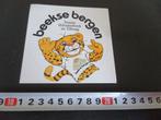 sticker Beekse Bergen Tussen Hilvarenbeek en Tilburg, Verzamelen, Stickers, Ophalen, Zo goed als nieuw
