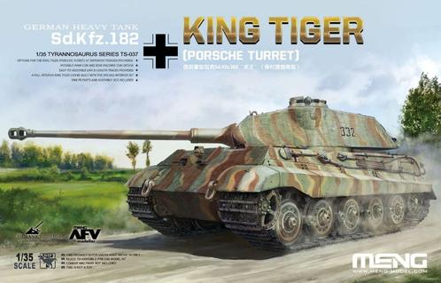 Tiger 2 tank, Hobby en Vrije tijd, Modelbouw | Auto's en Voertuigen, Nieuw, Tank, 1:32 tot 1:50, Overige merken, Ophalen of Verzenden