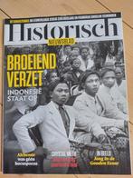 Historisch Nieuwsblad 9/20 Broeiend verzet. Indonesië staat, Boeken, Tijdschriften en Kranten, Ophalen of Verzenden, Zo goed als nieuw