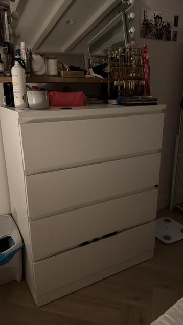 Ikea Malm Drawers - White 80x100cm