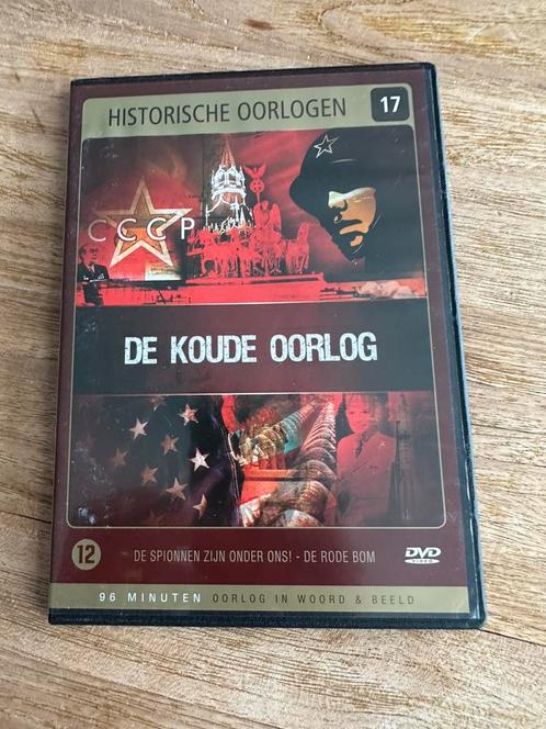 Dvd 17. Historische oorlogen - De koude oorlog ZGAN, Cd's en Dvd's, Dvd's | Documentaire en Educatief, Zo goed als nieuw, Oorlog of Misdaad