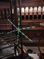 Kerstster kerstboomhanger handgemaakt +-12cm groen Miekje, Diversen, ., Ophalen of Verzenden, Zo goed als nieuw, .