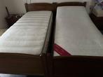 Twee elektrisch verstelbare senioren bedden incl matrassen, Huis en Inrichting, Slaapkamer | Bedden, Ophalen, 90 cm, Eenpersoons