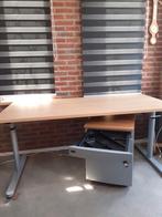 Hoog laag bureau, Huis en Inrichting, Bureaus, Ophalen of Verzenden, In hoogte verstelbaar, Zo goed als nieuw