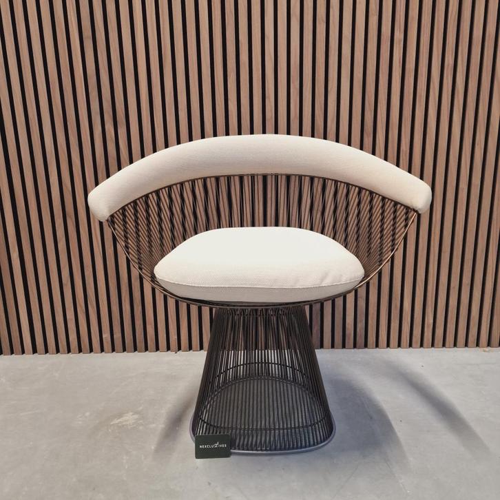 Knoll Warren Platner Chair - Brons, Antiek en Kunst, Antiek | Meubels | Stoelen en Banken, Ophalen of Verzenden