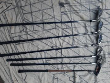 Diverse golf clubs, 6 stuks, Bazooka en Capron, voor Junior beschikbaar voor biedingen