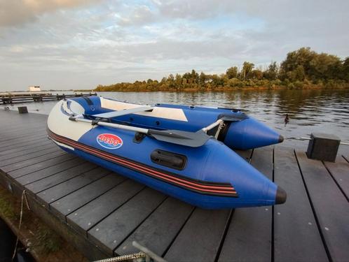 DEBO DB300 en Mercury 4 pk kortstaart buitenboordmotor, Watersport en Boten, Rubberboten, Zo goed als nieuw, Overige merken, Airdeck