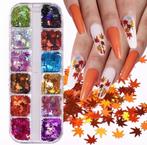 12 kleuren Bladeren in doos. Nailart. Alles 10% korting., Ogen, Blauw, ., Nieuw