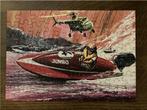 Vintage puzzel Jumbo - jetski, Verzenden, Minder dan 500 stukjes, Gebruikt, Legpuzzel