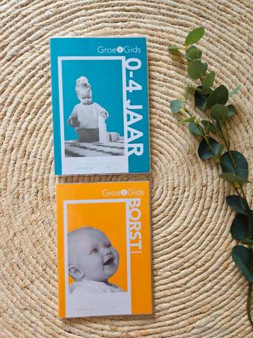 Nieuw 2 boeken Groeigids 0-4 jaar en Borst beschikbaar voor biedingen