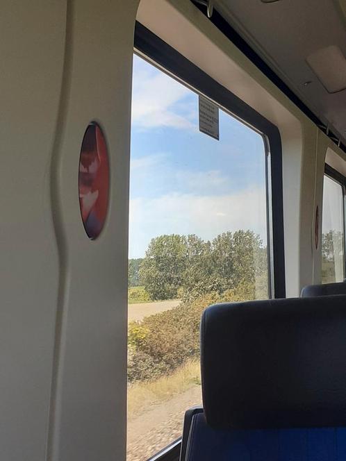 NS ICM Koploper wand decoratie, Verzamelen, Spoorwegen en Tramwegen, Zo goed als nieuw, Trein, Overige typen, Ophalen of Verzenden