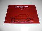 brochure Mercedes 190 D  1985, Boeken, Auto's | Folders en Tijdschriften, Nieuw, Overige merken, Ophalen of Verzenden